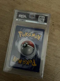 PSA 8 Bulbasaur 44/102 Base Set 1999 Non Holo Pokemon Card - Image 2