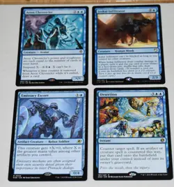 MTG Lot Aeon Chronicler, Jeskai Infiltrator, Desertion, Emissary Escort Blue - Image 1