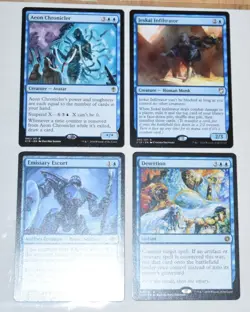 MTG Lot Aeon Chronicler, Jeskai Infiltrator, Desertion, Emissary Escort Blue - Image 2