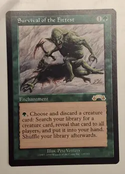Survival of the Fittest - NM- - Exodus EXO - MTG - Image 1