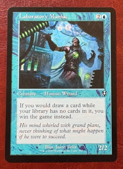 1x NM RETRO FRAME Laboratory Maniac - 359 U INR - MTG Magic Never Played x1 - Image 1