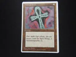 Ankh of Mishra German LP [FWB Fourth Edition] Mtg Magic Free Tracking! - Image 1