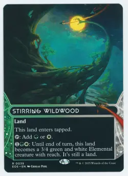 Stirring Wildwood Borderless 0039 EOS NM/MT [Edge of Eternities:MTG] - Image 1