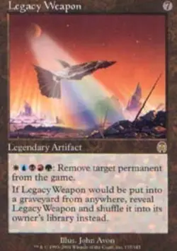 Light Play, English MTG Regular Legacy Weapon Apocalypse Magic the Gathering - Image 1
