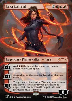 NM-Mint, English MTG Regular Jaya Ballard Secret Lair Drop Series Singles Magic - Image 1