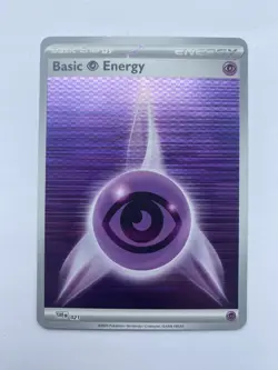 Pokemon TCG - Basic Psychic Energy 021 - Horizontal Holo Rare - SV BBWF - Image 1