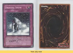 Driving Snow Unlimited YuGiOh Pharaoh's Servant #PSV-018 2002 READ 1a1 - Image 3