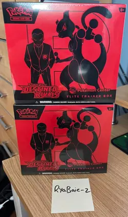 Pokemon Destined Rivals Pokemon Center Elite Trainer Box ETB SEALED IN HAND!!!!! - Image 1