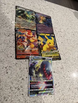 Pokemon Jumbo Cards- Lot Of 5- Pikachu.. - Image 1