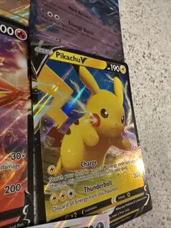 Pokemon Jumbo Cards- Lot Of 5- Pikachu.. - Image 5