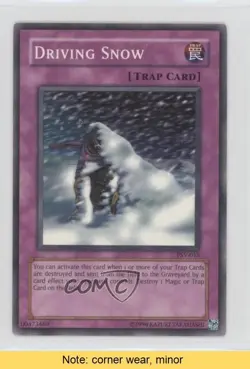 Driving Snow Unlimited YuGiOh Pharaoh's Servant #PSV-018 2002 READ to3 - Image 1