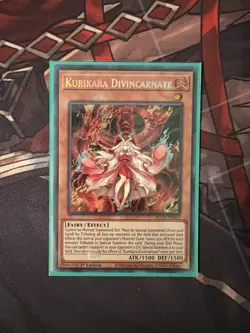 Yugioh! Kurikara Divincarnate - POTE-EN031 Secret Rare 1st Edition VLP - Image 1