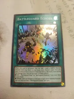 Yugioh! Battleguard Echoes - LEDE-EN082 - Super Rare - 1st Edition Near Mint, En - Image 1