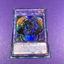Ultra Rare Millennium-Eyes Restrict MAMA-EN064 1st Edition Yugioh Trading Card - Image 1
