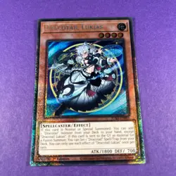 JUSH-EN001 Dracotail Lukias Starlight Rare 1st Edition Yugioh Trading Card TCG - Image 2