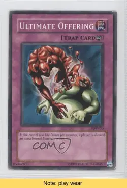 Ultimate Offering Unlimited YuGiOh Starter Deck Yugi #SDY-050 2002 READ 1a1 - Image 1