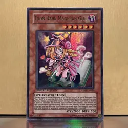 YuGiOh • Toon Dark Magician Girl • JUMP-EN010 • LE Holo Ultra Rare • LP - Image 2