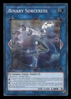 Yugioh Binary Sorceress #SDCL-EN043 Structure Deck: Cyberse Link LP - Image 1