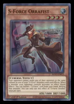 Yugioh S-Force Orrafist #BLVO-EN013 Blazing Vortex LP - Image 1