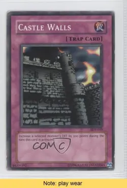 Castle Walls Unlimited YuGiOh Starter Deck Yugi #SDY-049 2002 READ 1a1 - Image 1