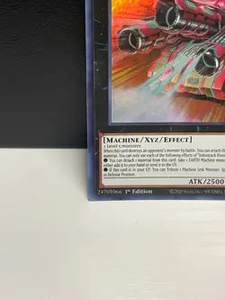 Infinitrack River Stormer MP20-EN212 ULTRA RARE 1st Edition YuGiOh Near Mint - Image 5