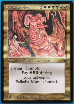 Palladia-Mors Legends NM White Red Green Rare MAGIC CARD (ID# 499317) ABUGames - Image 1
