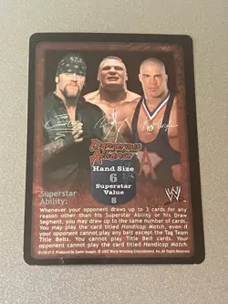 Dangerous Alliance Superstar Card - WWF/WWE Raw Deal - Image 1
