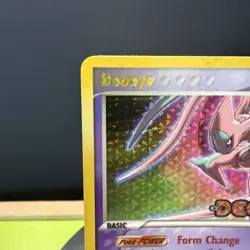 Deoxys 17/107 EX Deoxys Reverse Holo Stamped Vintage Pokemon Card 2005. LP/NM - Image 2