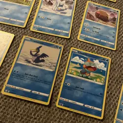 Pokemon - Panpour Abalugg Sharpedo Bergmite Water Card Bundle (15 Cards) - Image 5