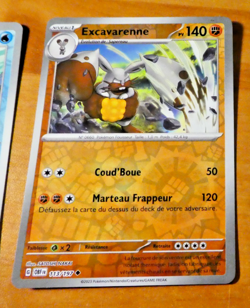 POKEMON FLAMMES OBSIDIENNES CARD REVERSE CARTE 113/197 FR OBF MINT - Image 1