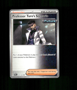 2025 Prismatic Evolutions Professor Turo's Scenario Pokemon Card #121/131 TCG - Image 1