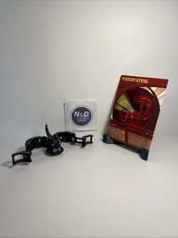 BAKUGAN Scorpion Black Darkus NEW VESTROIA Trap W/Card RARE - Image 1
