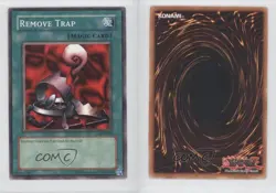 Remove Trap Unlimited YuGiOh Starter Deck Yugi #SDY-048 2002 0a1 - Image 3