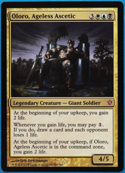 Oloro, Ageless Ascetic Commander 2013 NM Mythic Rare CARD (499302) ABUGames - Image 1