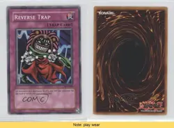 Reverse Trap Unlimited YuGiOh Starter Deck Yugi #SDY-047 2002 READ 2u3 - Image 3