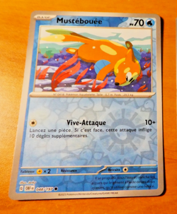 POKEMON FLAMMES OBSIDIENNES CARD REVERSE CARTE 048/197 FR OBF MINT - Image 1