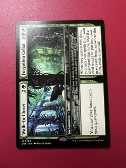 *** Walk-In Closet Forgotten Cellar *** Duskmourn: House of Horror NM MTG - Image 1