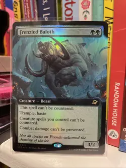 Frenzied Baloth Extended Art Foil 0342 EOE NM/MT [Edge of Eternities:MTG] - Image 1