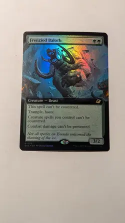 Frenzied Baloth Extended Art Foil 0342 EOE NM/MT [Edge of Eternities:MTG] - Image 1