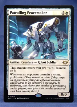 Patrolling Peacemaker - MTG - Commander: Edge of Eternities - Excellent NM - Image 1