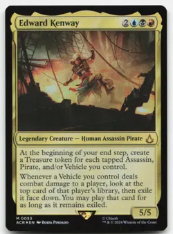 MTG Edward Kenway Foil M Universes Beyond: Assassin's Creed 53 LP - Image 1
