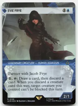 MTG Evie Frye FOIL (Showcase) R Universes Beyond: AC 129 LP - Image 1