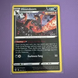 Pokemon Card Houndoom Battle Styles Holo Rare 096/163 Near Mint - Image 1