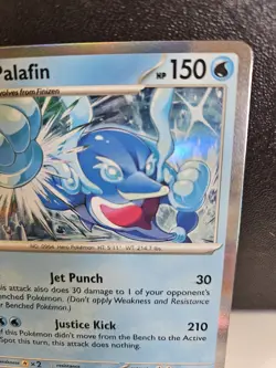 Pokemon Palafin Scarlet & Violet Obsidian Flames 62/197 Near Mint Rare Holo - Image 2