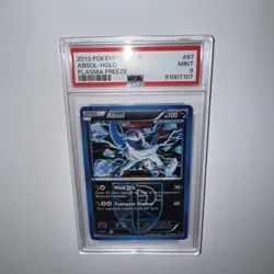 Absol (Team Plasma) 67/116 Plasma Freeze Holo 2013 Pokemon B&W PSA 9 MINT #67 - Image 3
