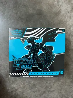 Pokemon Center Edition Black Bolt ETB Elite Trainer Box Sealed Brand New - Image 1