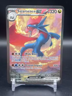 Salamence ex 187/159 Pokemon Journey Together SIR Special Illustration Rare NM - Image 1