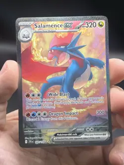 Salamence ex 187/159 Pokemon Journey Together SIR Special Illustration Rare NM - Image 3