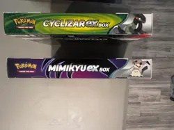 Pokemon Cyclizar & Mimikyu ex Box Factory Sealed Promo (Set of 2). NEW 820650852183 - Image 5
