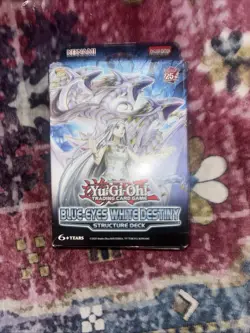 YUGIOH 1ST ED BLUE-EYES WHITE DESTINY STRUCTURE DECK FACTORY SEALED/NEW - Image 1